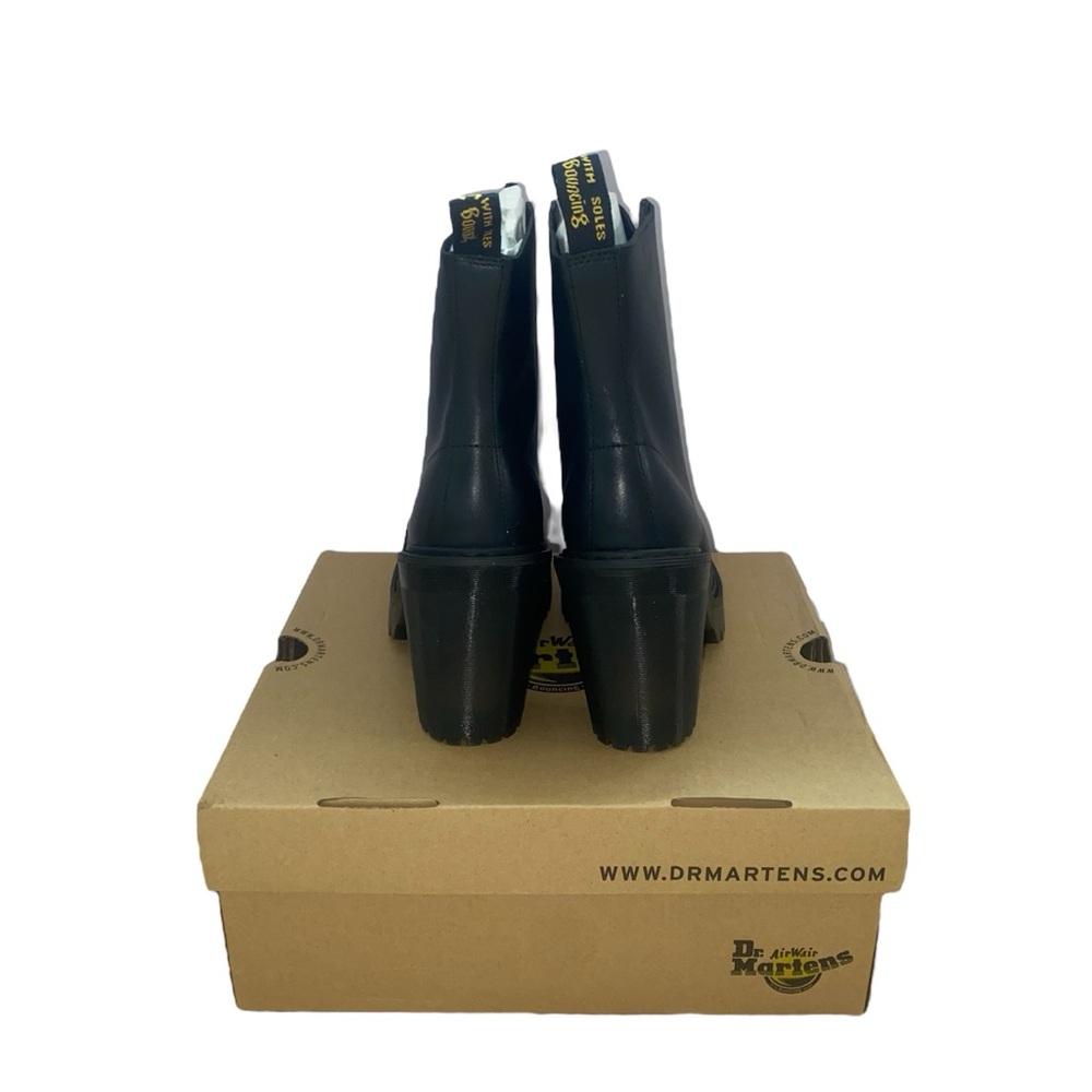 Dr. Martens Black Heeled Boots for Women - Picture 7 of 8